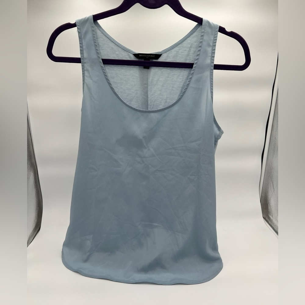 Banana Republic, Size Medium Classic Blue Tank Top